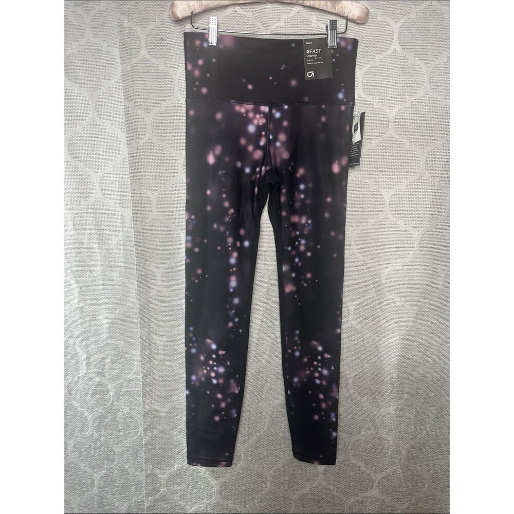 NWT Gap gFast High-Waisted Blackout Leggings Sport Yoga Pants Women's Small